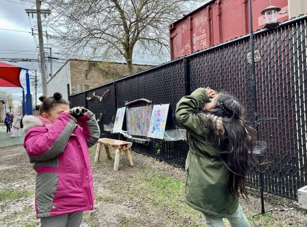 BIMN Kids with binoculars