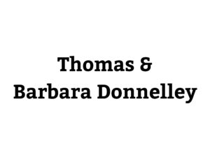 Thomas and Barbara Donelley