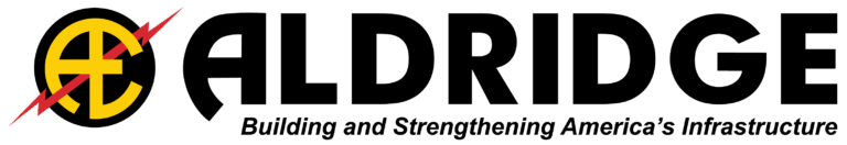 The logo of Aldridge (Building and Strengthening America's Infrastructure)