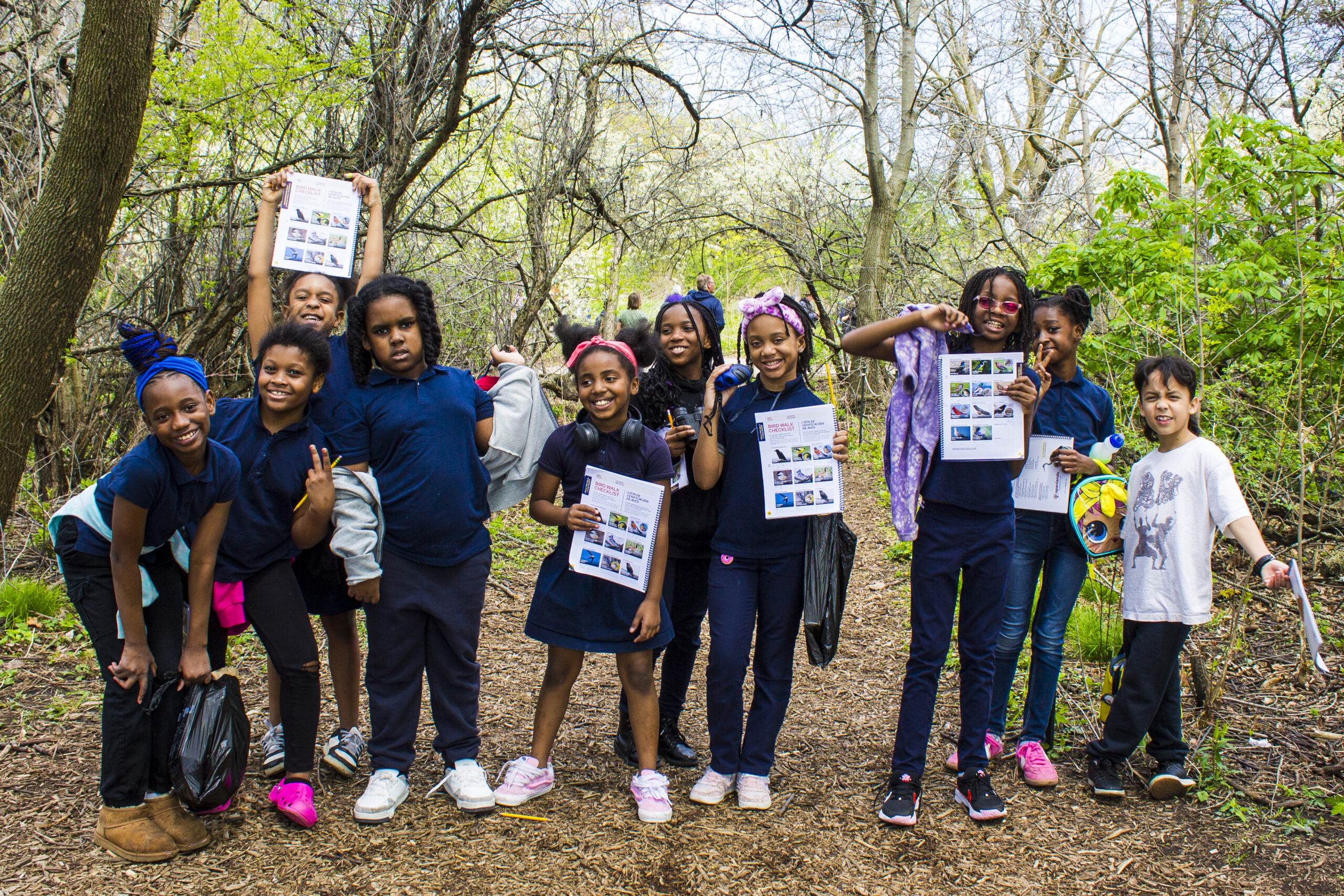 Birds in My Neighborhood student fieldtrip
