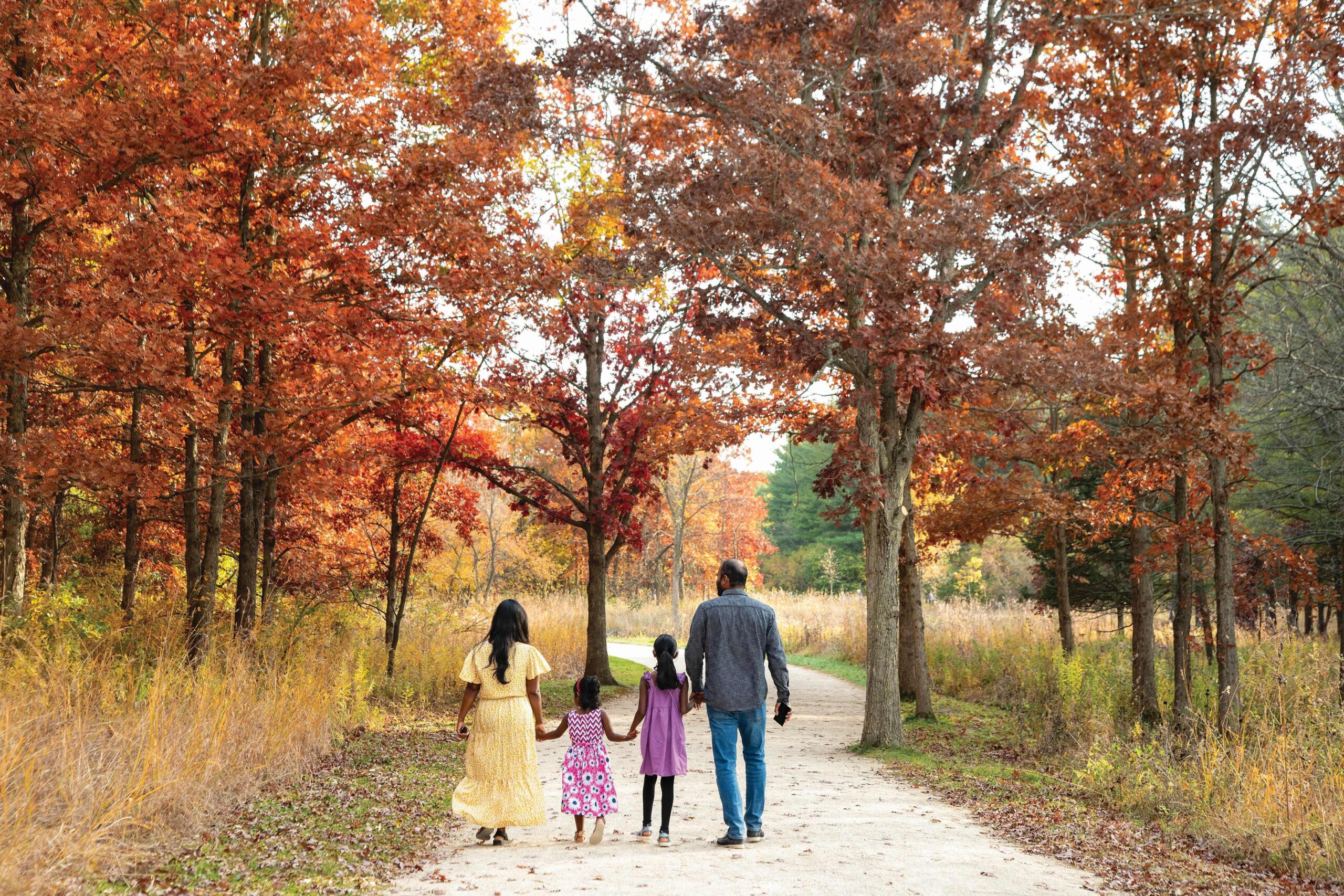 Caminar Cuba Marsh Forest Preserve Por Justine Neslund, cortesía de Lake County Forest Preserves.